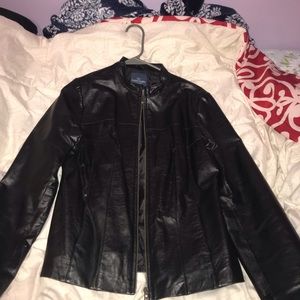 Leather jacket